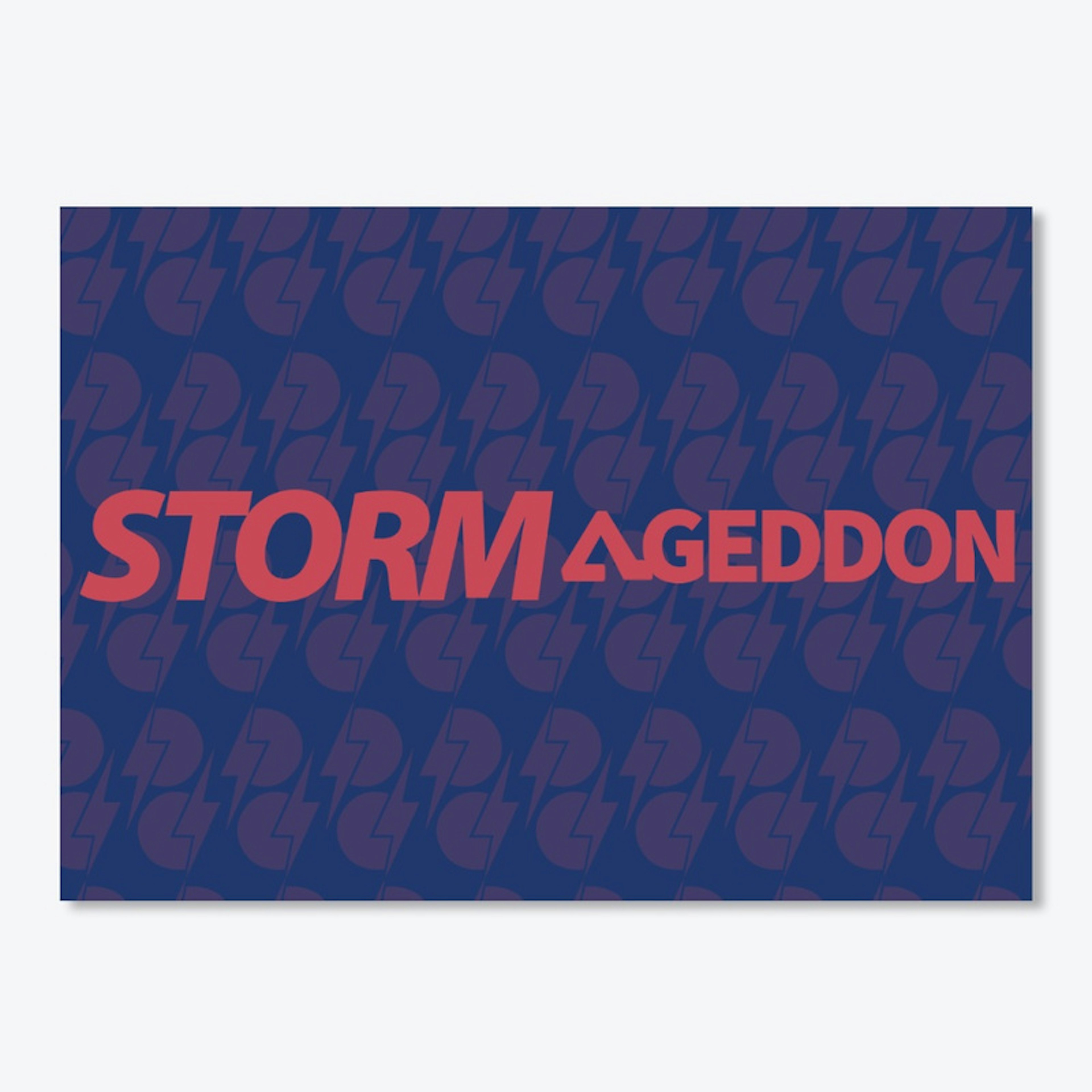 Stormageddon Streamer Sticker